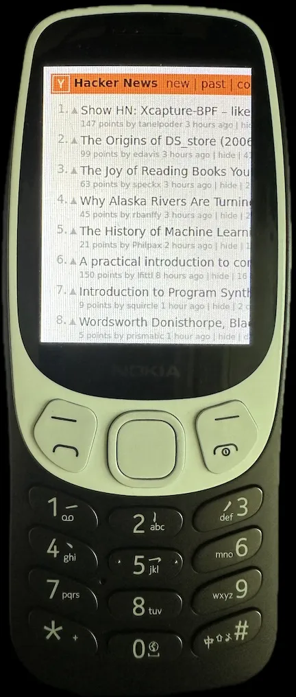 the orange website renders the same way as on your desktop in Cloud Phone (so it needs a bit of scrolling in QVGA)